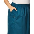 thumbnail image 2 of WonderWink WonderWORK 701-Women's Pull On Cargo Scrub Skirt, 2 of 4