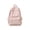 Pink, variant on Lightweight Back to School Bag,Unisex Backpack,Zipper Multi-compartment,Adjustable Shoulder Strap,Everyday Carry on Travel Daypack