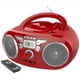 thumbnail image 1 of Reproductor de CD portátil Boombox WIITHINK con Bluetooth y radio FM, 1 of 8