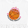 thumbnail image 4 of Inktastic Basketball Princess- Tiara Girls Toddler Dress, 4 of 5