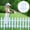 D, variant on Plastic Garden Fence, PVC Fence Panels for Outdoor Vegetable Garden, Easy Install Border Edging for Backyard, Rural Courtyard, Flower Bed, and Patio Decorative Barrier