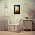 thumbnail image 4 of Louise, Tracie 11x14 Black Modern Framed Museum Art Print Titled - Beach Sunrise, 4 of 5