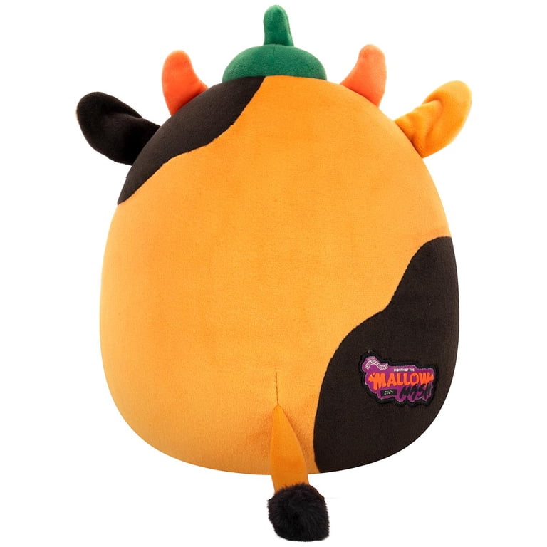 Squishmallows Plush 8 inch Connor the Cow Pumpkin Mallow Mash
