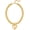 CCB-Gold, variant on Chunky Heart Necklaces for Women Colorful Resin Beaded Choker Necklace Gold Puffy Heart Statement Necklace Trendy Acrylic Choker Jewelry