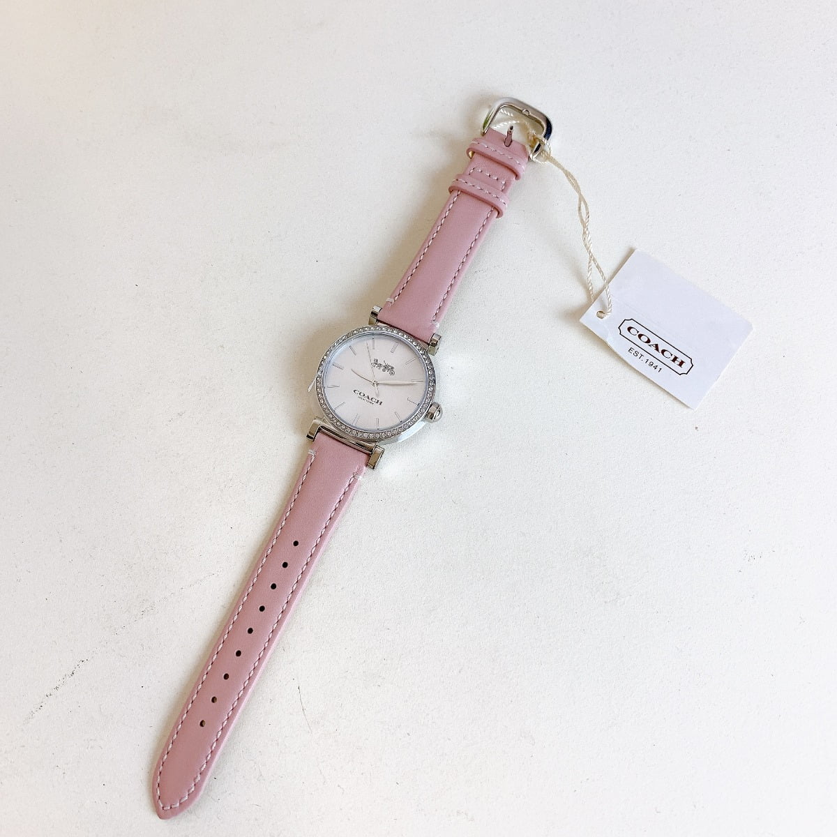 新作✩ムーン♡ガネーシャ✩キラキラホワイトマイカ✩ヒデナイト✩ローズクォーツ Coach 14503550 Madison Crystal Women's Watch, 34mm - Walmart.com