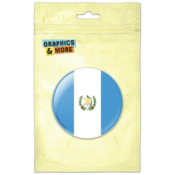 Guatemala National Country Flag Refrigerator Button Magnet