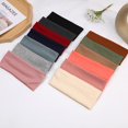 thumbnail image 3 of NIBOLOG Sports Headbands Sweat Absorption Breathable Accessory Knitted Moisture Wicking Workout Headband for Running, 3 of 8