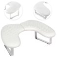 thumbnail image 1 of Almohada Arm Rest Jazalz en forma de U para manicura y uñas, color blanco, 1 of 7