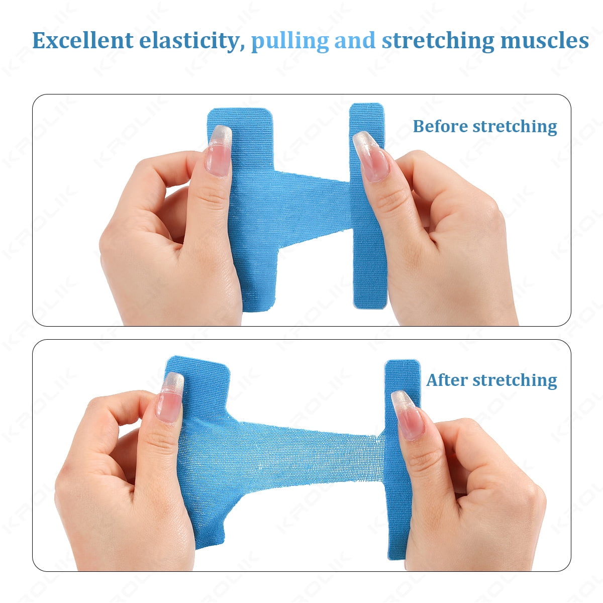 10PCS Bunion Corrector Tape Precut Kinesiology Tape for Big Toe Pain Relief & Support Breathable Latex Free Toe Straightener