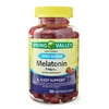 Spring Valley Zero Sugar Melatonin, 5 mg Adult Vegetarian Gummies, Strawberry, 120 Count