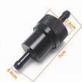 thumbnail image 4 of koolsoo Aluminum Removable Petrol Fuel Filters Cleaner for Motorcycle Black, 4 of 4