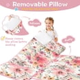 thumbnail image 3 of Pioneer Flower Floral Print Pattern Toddler Nap Mats for Kids Preschool,Sleeping Mat Bag or Kids,Toddler Sleeping Bag,Toddler Nap Mat or Daycare, 3 of 6