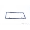 thumbnail image 1 of License Plate Frame Black Slim ABS Tag Holder Car Truck Auto Cover, 1 of 4