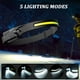 thumbnail image 2 of Linterna frontal LED impermeable y recargable por USB, linterna frontal ligera con sensor de movimiento para correr, pescar, hacer senderismo y andar en bicicleta., 2 of 5