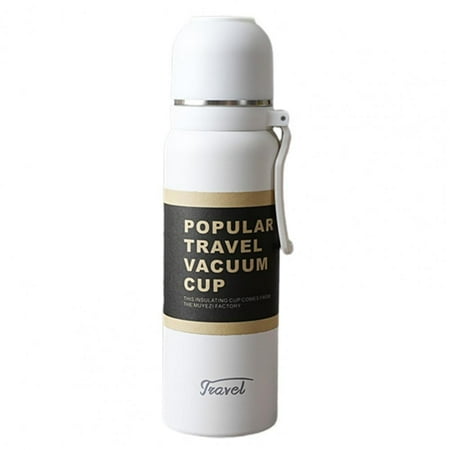 

650ml/850ml Vacuum Flask Leak-proof Wide Mouth Stainless Steel Double Wall Insulated Water Bottle for Outdoor