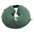 thumbnail image 4 of Pet Recovery Collar, Inflatable PVC Lining Prevent Scratch Bite Easy Storage Dog Cone Soft Adjustable Shoulder Strap Buckle  For Dogs Camo Hook And Hoop Fasteners,Blue USA Flag, 4 of 8