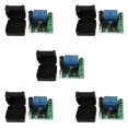 thumbnail image 1 of 5X DC 12V 1CH 433MHz Interruptor de Control Remoto Inalambrico Universal Receptor de Rele de RF 433 MHz Modulo, 1 of 9