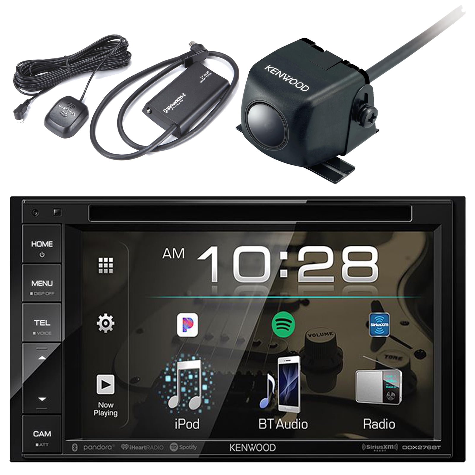 Kenwood Bluetooth USB DVD Player Multimedia DoubleDIN AM/FM Radio