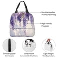 thumbnail image 4 of Honeii Lavender Blooms Window Print Lunch Bag Women, Lunch Box Lunch Bag for Women Adult Men, Small Leakproof Cute Lunch Tote Large Capacity Reusable, 4 of 8