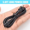 thumbnail image 3 of Cargador compatible con la recortadora eléctrica Manscaped Lawn Mower 3.0/2.0 – Cable de carga de repuesto y adaptador de pared + cable USB, 3 of 7