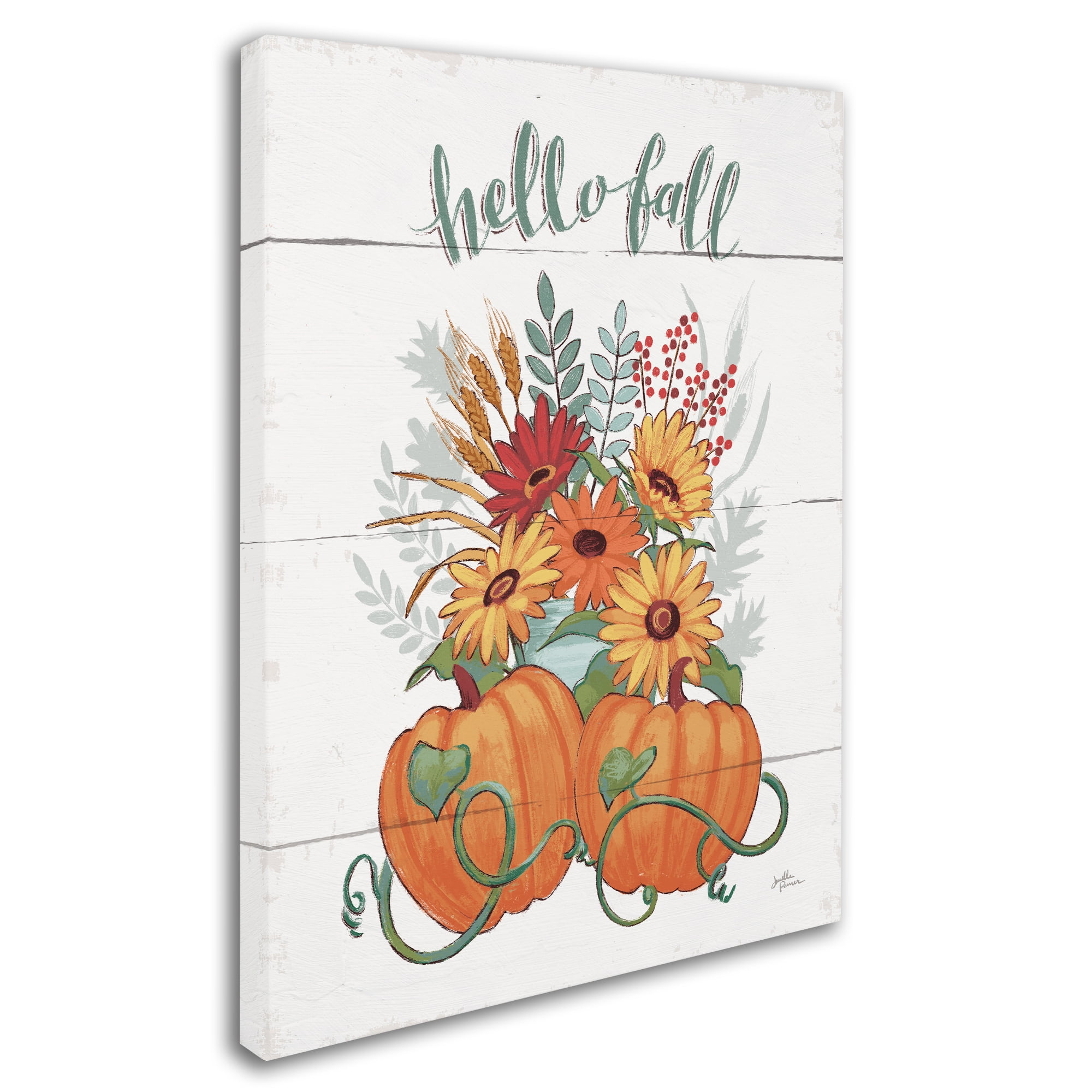 Trademark Fine Art 'Fall Fun II' Canvas Art by Janelle Penner