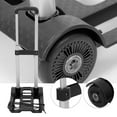 thumbnail image 3 of CRILSTYLEO 1Set Folding Trolley Cart for Carrying Things 11.8x9x3.9in, 3 of 8