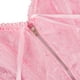 thumbnail image 5 of Tops de corsé vintage rosa para mujer, corsés y corpiños con cordones y cremallera, corpiño floral moldeador., 5 of 5