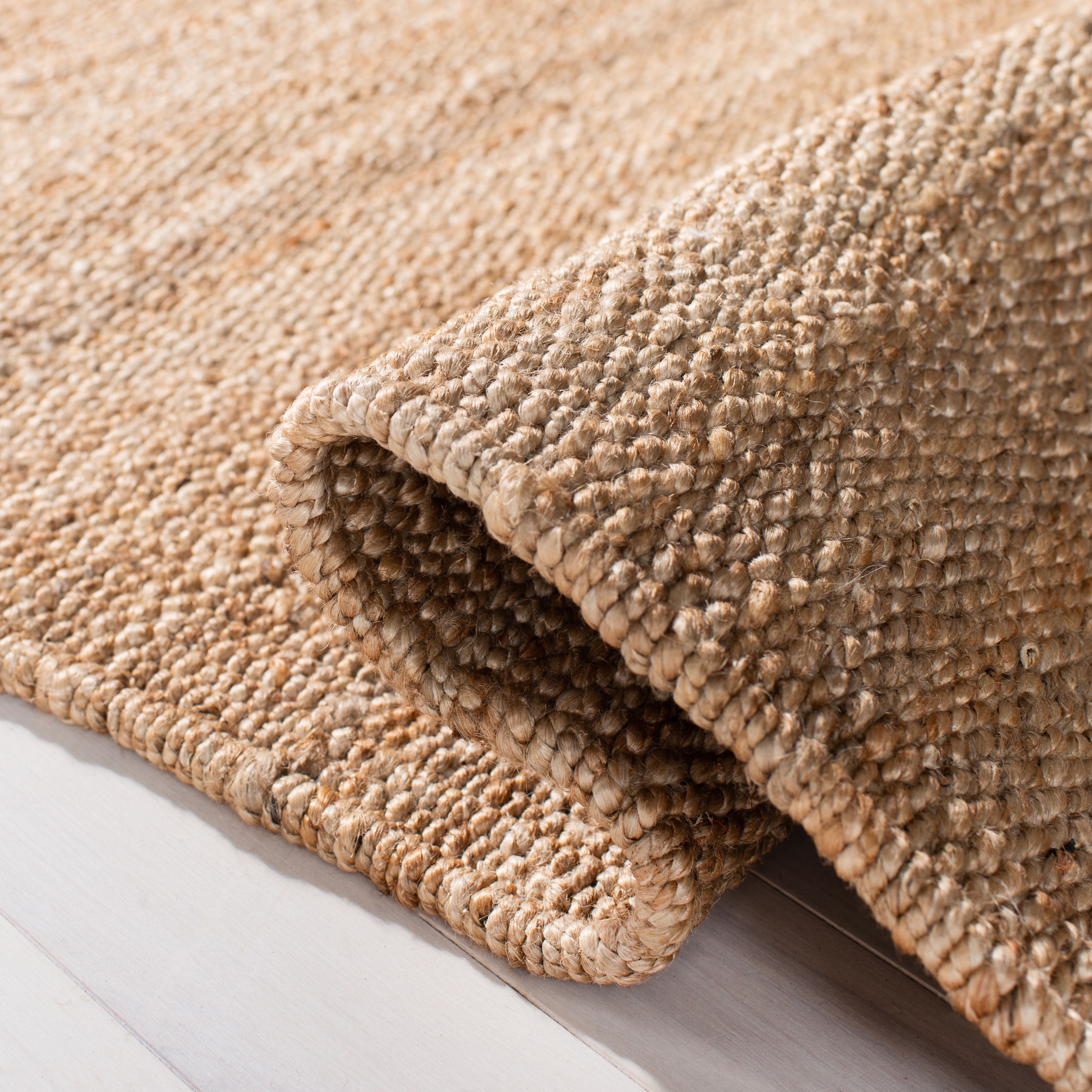 SAFAVIEH Natural Fiber Clara Solid Area Rug, Natural, 11' x 15'