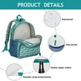 thumbnail image 4 of Students Cartoon Backpack - Cute and Fun Design with Rainbow and Stars, Lightweight Water-Resistant School Bag for Students, 4 of 4