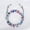 dark blue, variant on Glass beads glasses chain glasses with bracket mask lanyard belt necklace rope -