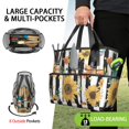 thumbnail image 2 of SunFlowers Garden Tools Bag, Water-proof Oxford Garden Tote Home Organizer Gardening Tool Bag Kit Holder with 8 Pockets for Indoor and Outdoor Gardening(Tools Not Included), 2 of 6