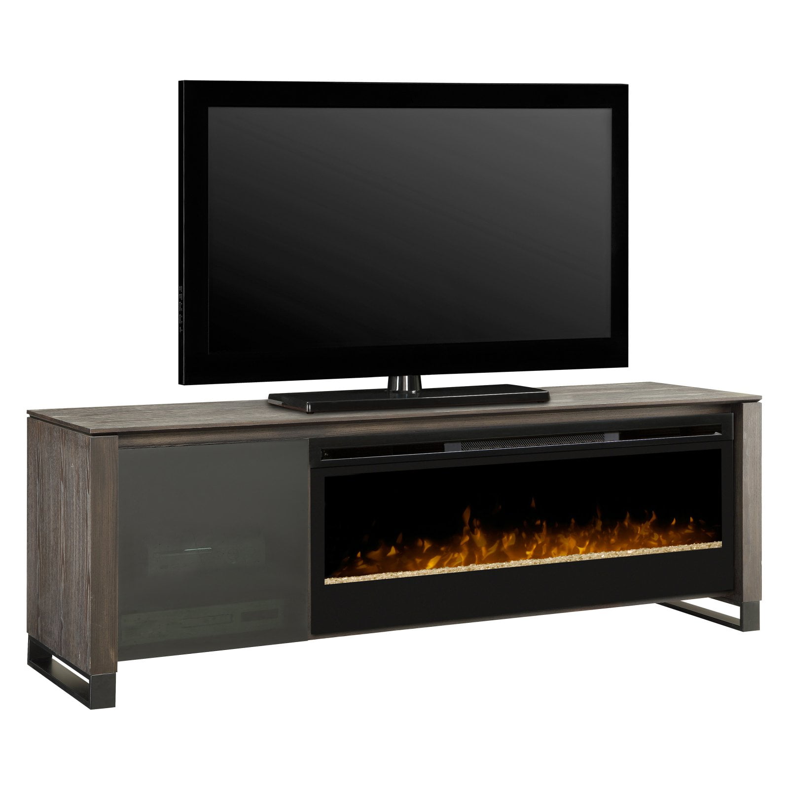 Dimplex Howden Media Console Electric Fireplace, Black