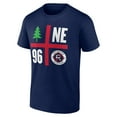 thumbnail image 2 of Men's Navy New England Revolution Team Chant T-Shirt, 2 of 3
