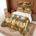 thumbnail image 3 of Erosebridal Galloping Horses Full Size Comforter Sets, Farmhouse Animal Bedding Sets, 3 of 6