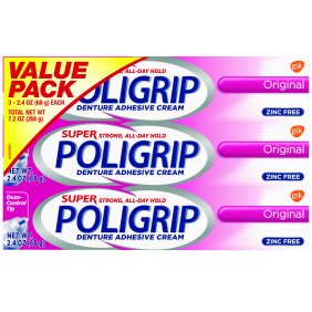 Super Poligrip Comfort Seal Denture Adhesive Strips 40 Count