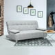 thumbnail image 4 of Sofá Cama Moderno Minimalista Futón plegable Color Gris, 4 of 6