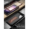 thumbnail image 5 of Poetic Étui Révolution pour Samsung Galaxy S23 Ultra 5G 6.8 Pouces, Étui Intégrale Robuste avec Support, Marron, 5 of 5