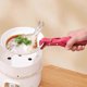 thumbnail image 2 of Professional Silicones Serving Tongs For Hot Bowls Pot Heat Resistant Plate Gripper Clamp Tool Safety Kitchen Gadget rose pink, 2 of 4