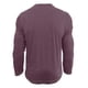 thumbnail image 5 of pstuiky Camisas de manga larga abrigadas para hombre, Blusas informales de manga larga con cuello redondo y cuadros para hombre, finas y transpirables camisetas de hombre xl, 5 of 7