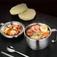 thumbnail image 4 of Tazón de sopa, Tazón de fideos instantáneos de acero inoxidable Tazón de fideos Diseño revolucionario, 4 of 8