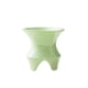 thumbnail image 1 of Macetas de cerámica simples for flores suculentas, for uso doméstico, transpirables, colgantes, orquídeas, plantas verdes, maceta de gran calibre, 1 of 9