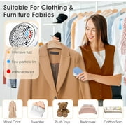 Fabric Shaver and Lint Remover, USB Rechargeable Sweater Defuzzer with 2 Replaceable Stainless Steel Blades, Remove Clothes Fuzz, Lint Balls, Pills, Bobbles