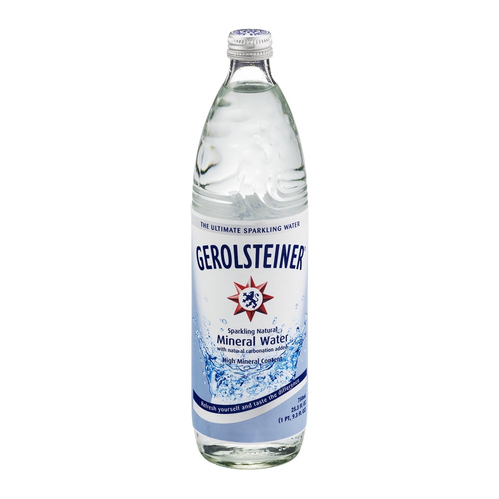 Gerolsteiner Sparkling Natural Mineral Water, 25.3 FL OZ by Gerolsteiner Brunnen GmbH & Co.