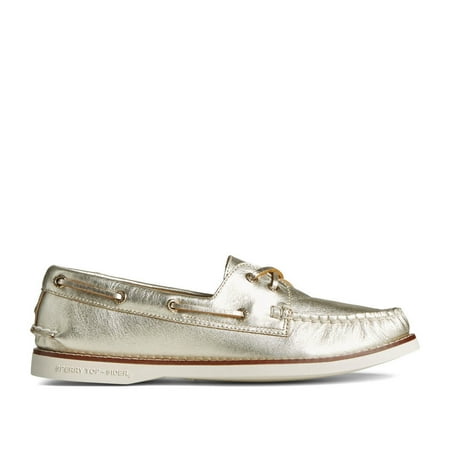 

Sperry Women s Gold A/O 2-Eye in Gold 6 US