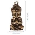 thumbnail image 2 of MasteelfCA 2Pcs Chinese Style Buddha Pendant Jewelry Making Charm Ornament Craft Accessory, 2 of 7