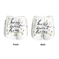 thumbnail image 6 of Uemuo Home Sweet Home Floral Pattern Women's Athletic Shorts High Waisted Running Shorts with Liner Pockets Gym Elastic Workout Shorts-Medium, 6 of 9
