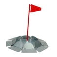 thumbnail image 1 of Vaso de práctica para putting, placa para putting, palo de bandera, green de putting de golf, ayuda para entrenamiento de putter de golf, suministros, 1 of 8
