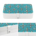 thumbnail image 4 of Easter Elegant PU Leather Decorative Box Jewelry Organizer with Removable Compartment - Portable Earring Organizer, 4 of 6