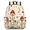 Beige, variant on Cactus Backpack, Lightweight 15 Inch Laptop Backpack for Men Women, Casual Daypack for Travel Work, Tropical Plant Floral