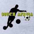 thumbnail image 2 of CafePress - South Africa Soccer - Cute Infant Baby Football Bodysuit, 2 of 3